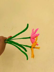 Handmade Crochet Flower Set