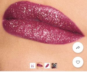 Sparkling Berry Glitter Lipstick