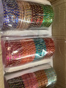 viral Glass Bangles Set