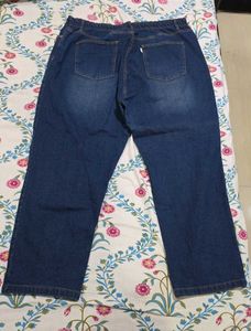 Feeakins Distressed Blue Denim Jeans