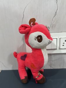 Cute Pink Deer Plush Toy
