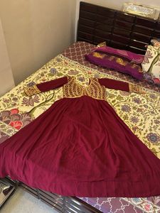 Elegant Embroidered kurti in size medium