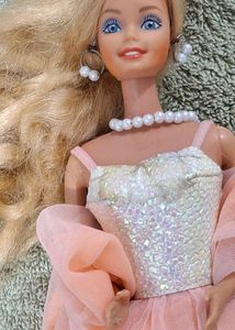 Vintage peaches  and cream Barbie Princess Ballgow