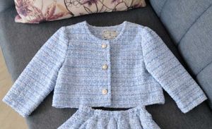 Baby Girls Tweed Skirt Set