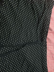 Cute Polka Dot Pajama Shorts with Lace Trim
