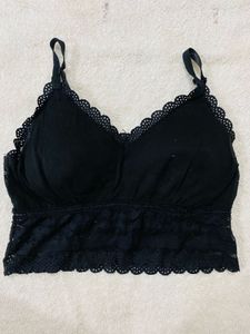 🖤 Black Lace Bralette Crop Top 🖤