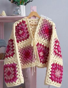 Crochet Cardigan Sweater