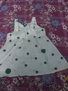 Polka Dot Girl's Dress