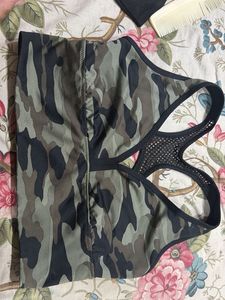 Camouflage Sports Bra