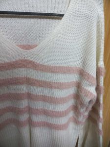 Striped Shein Sweater