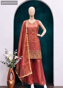 Elegant Fendi Silk Kurta Set