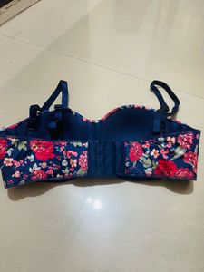 Enamore Floral Print Bra