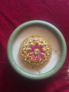 Stunning Gold Tone Statement Ring