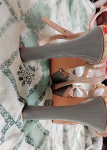 Stylish Studded Platform Heels