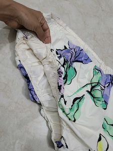 Branded Designer Floral one shoulder top