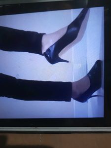Black heels