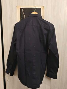 Men's Classic Blue Button-Down Shirt