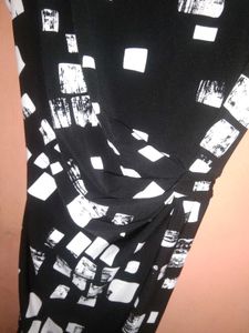 Chic Geometric Print Midi Dress