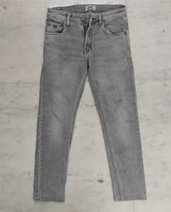 Gray Denim Jeans