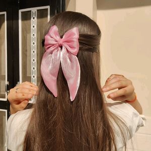 Shimmer Hair Bow Pin