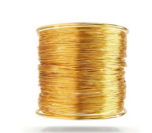 Gold Wire Cuff Bracelet