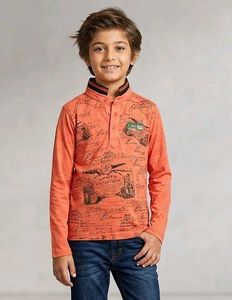 boys Graphic Print T-Shirt
