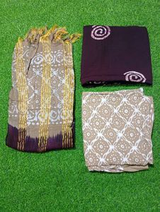 beautiful batik print dress material