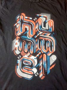 Men's Black Graphic T-Shirt