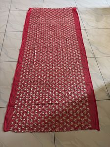 Elegant Red phulkari Dupatta