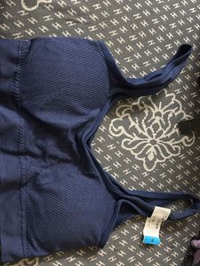 Comfortable Blue Sports Bra