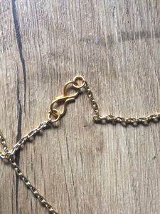 Purple Daisy locket Necklace Chain