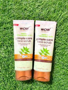 WOW Skin Science Pimple Care Face Scrub