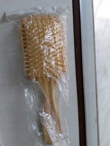 Wooden Paddle Hair Brush