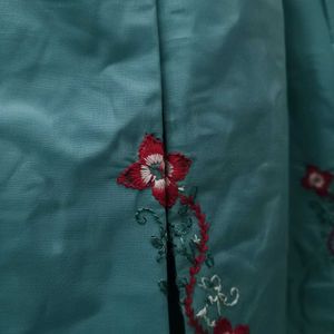 Blue Floral Dress
