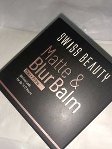 SEALED Swiss Beauty Matte &amp; Blur Balm