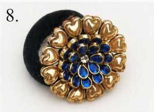 Elegant Pearl &amp; Gold Hair Tie