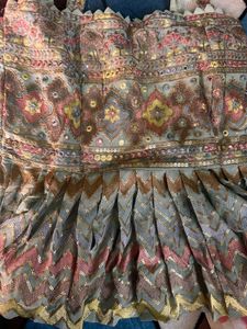 Elegant sharara Kurta Set with Shrug