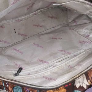 Floral Print Tote Bag