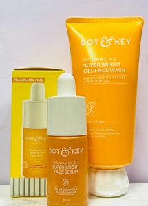 Dot & Key Vitamin C+E Face wash & serum