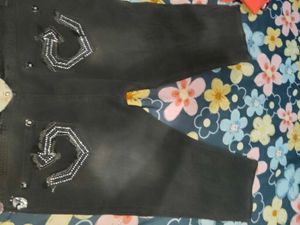 vintage black jorts