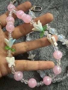 Cute Beaded Charms bag charm/Phone Charm set of 2