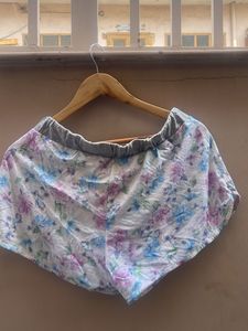Floral Print Sleep Shorts