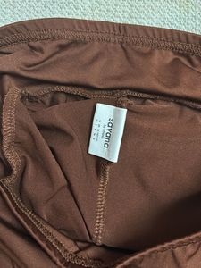 Brown Bell Bottom Pants