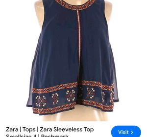 Very Beautiful Zara Tunic Top