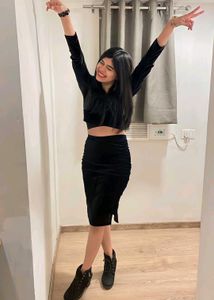 Elegant Black Velvet Co-ord Set