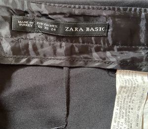 Zara Black Skort