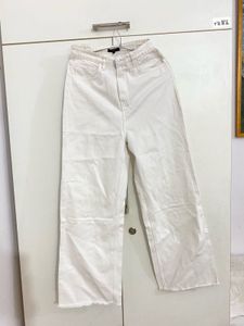 Off white Wide Leg Jeans