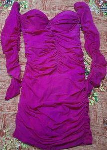 Hot Pink Bodycon Dress