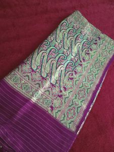 Premium 100% Pure Banarasi silk saree