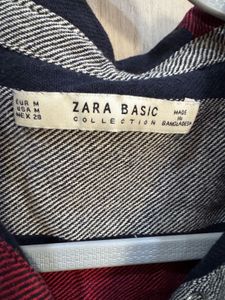 Women's Plaid Shirt with Embellished Pocket